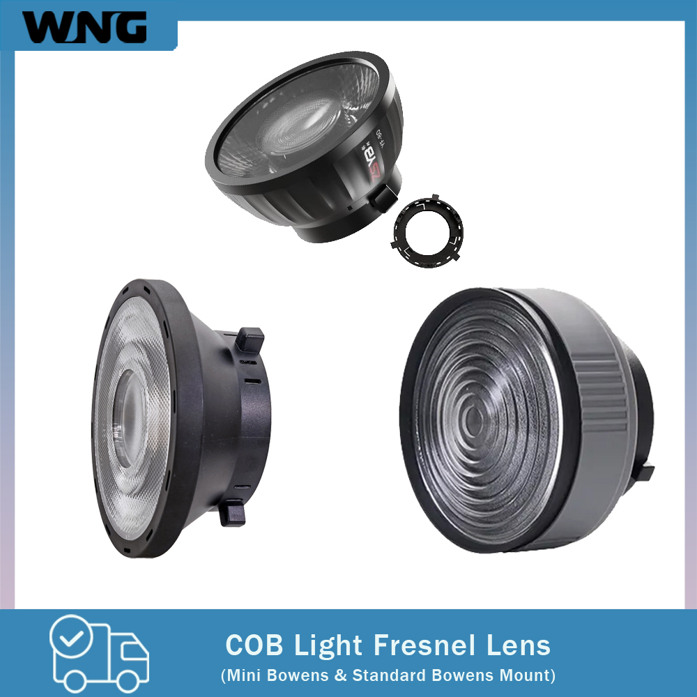 Photography Lighting And Background - Fresnel Lens 15-55 Degree Adjustable Focus