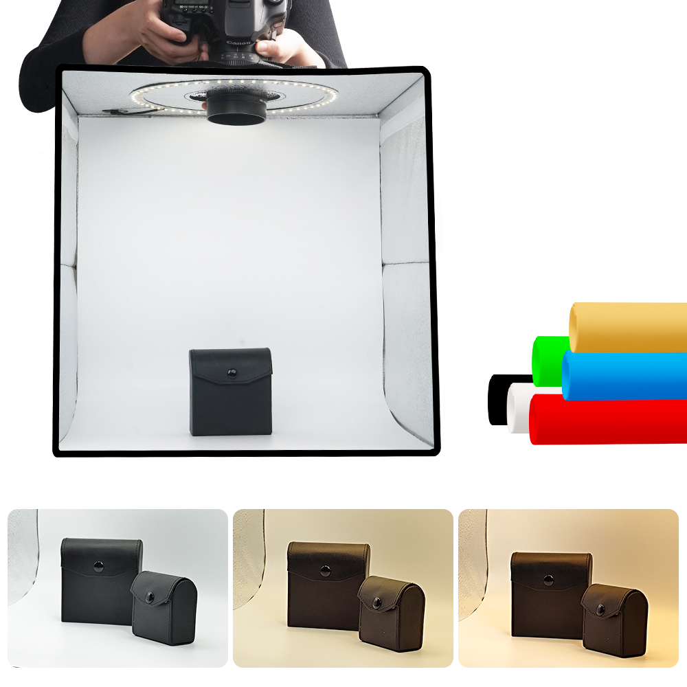 Photography Lighting And Background - Lightdow Dimmable Photo Box LED Light