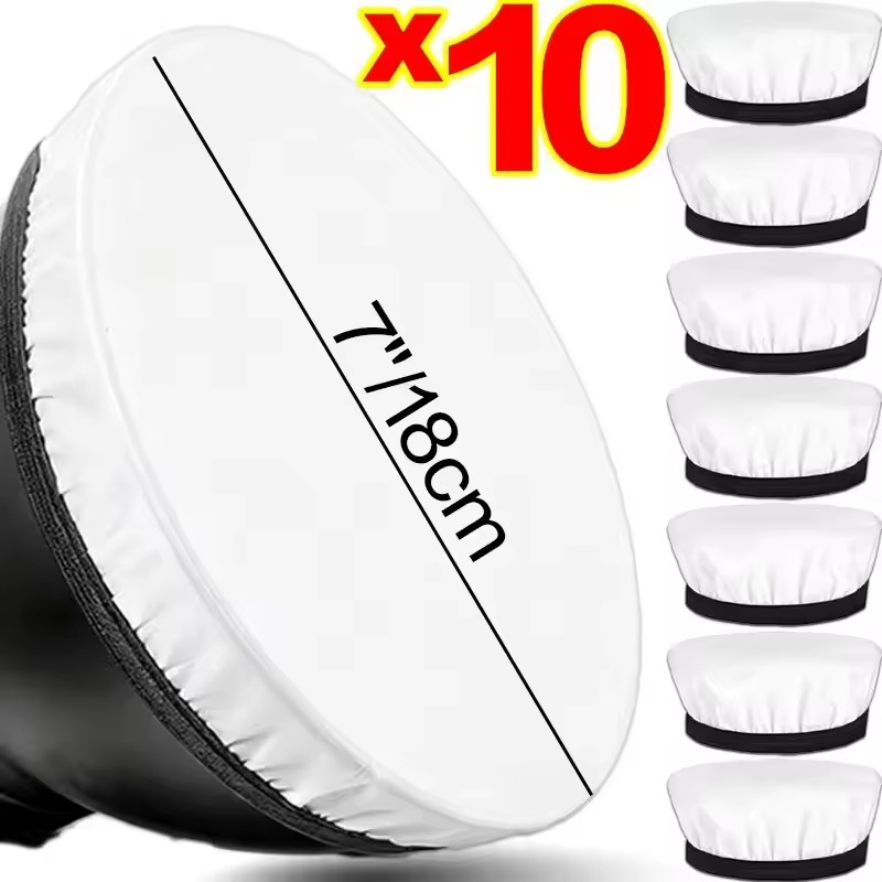 Photography Lighting Diffuser - 1/3/5/10Pcs 7inch Photography Light Soft Diffuser