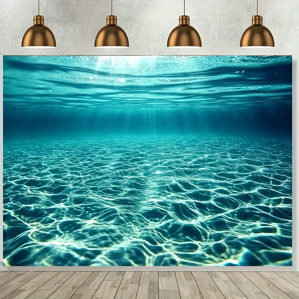 Photography Lighting And Background - 1 piece, 100% polyester fiber aquarium
