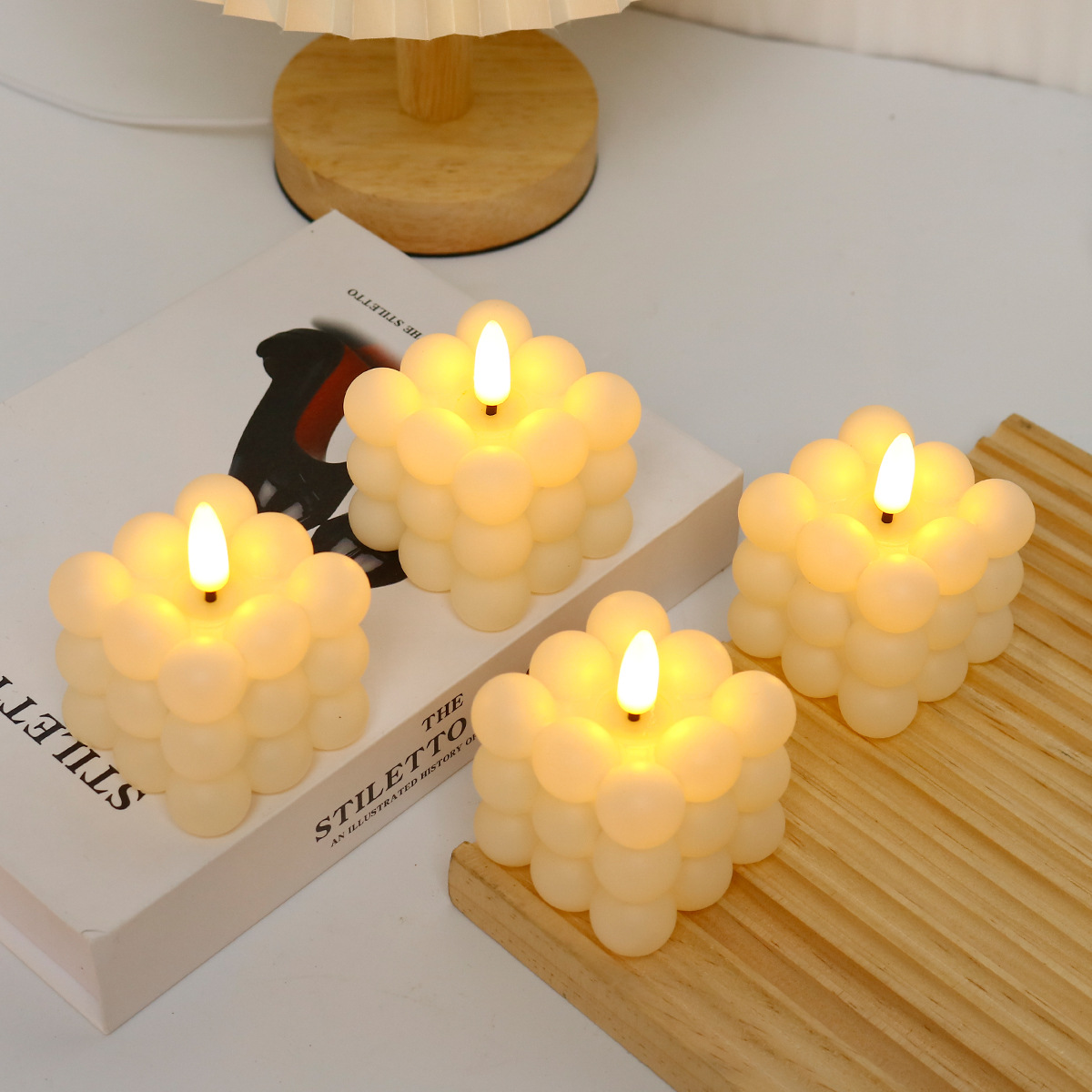 Led Candle  Cube for Wedding,  - Photography With Lighting 评论和价格