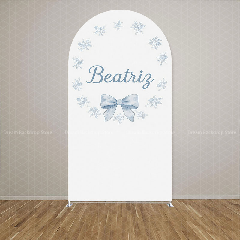 Custom Name Light Blue Bow Flo - Photography Lighting Name 评论和价格