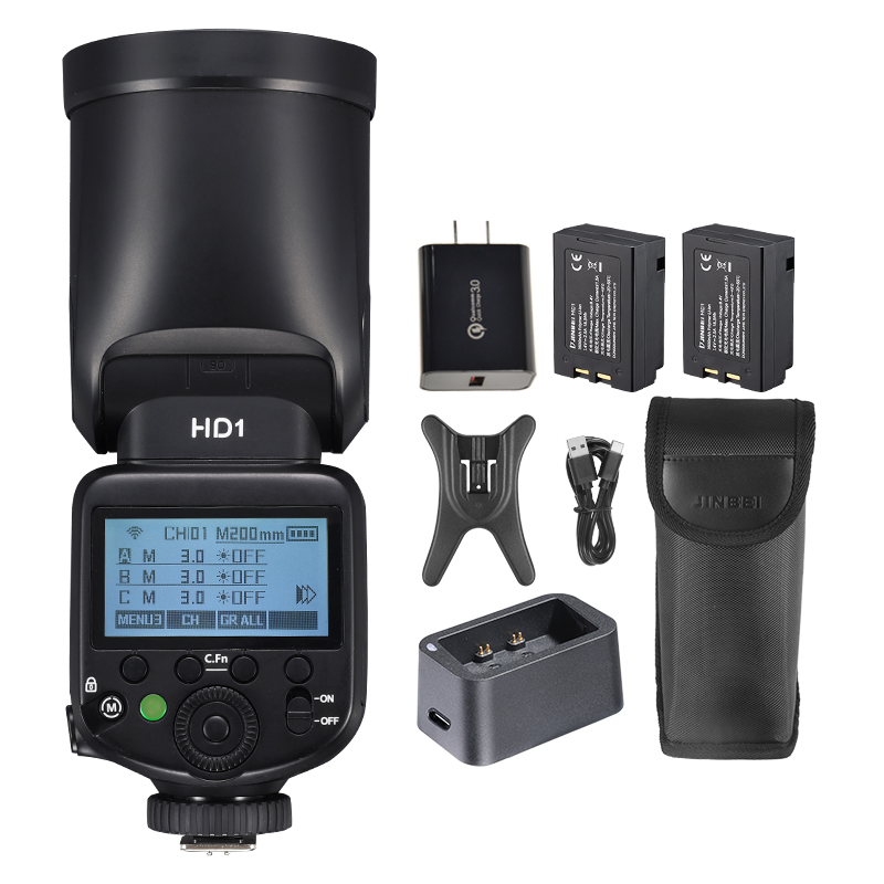 JINBEI HD-1Round-head HSS Spee - Photography With Lighting 评论和价格