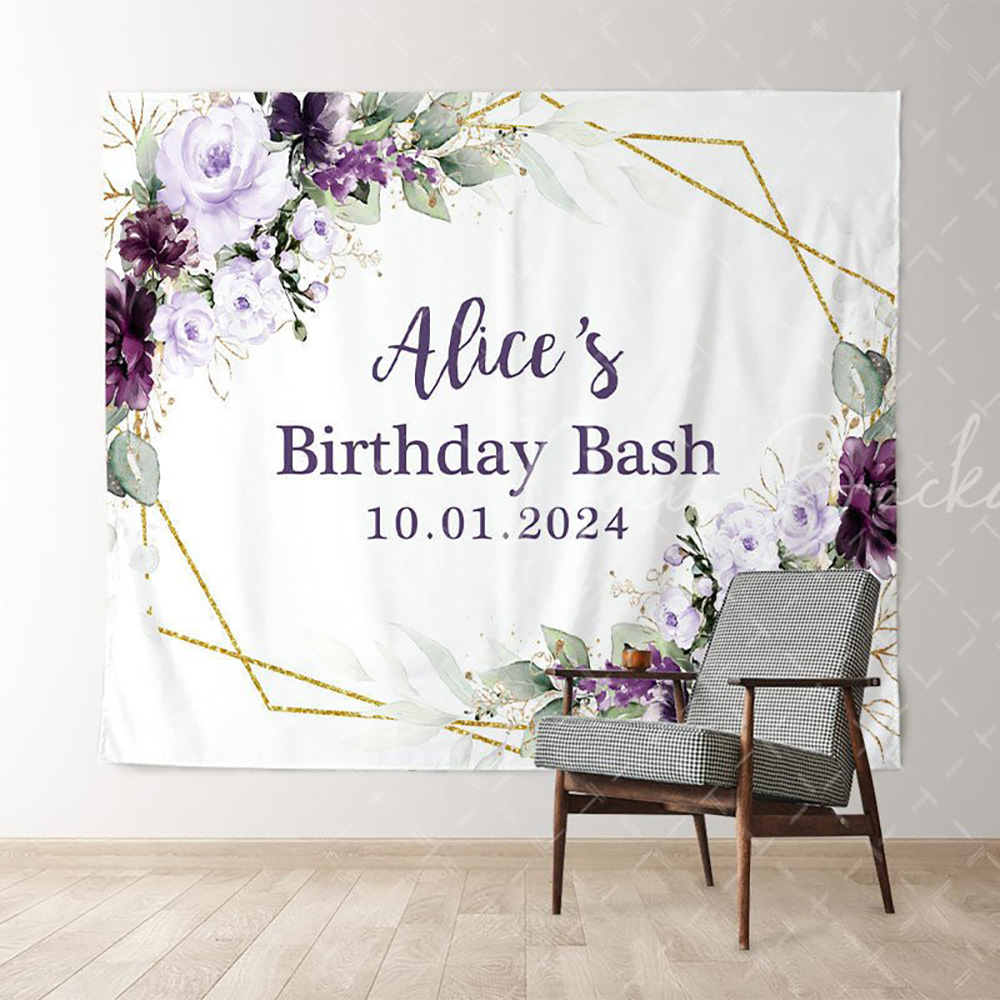 Light Purple Floral White Cust - Photography Lighting Name 评论和价格