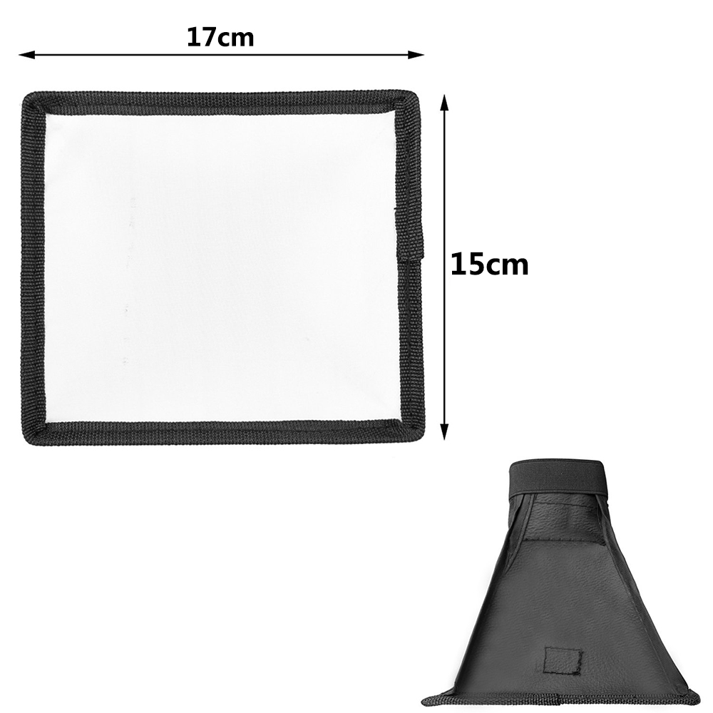 15x17cm Softbox Reflector Flas - Photography Lighting Diffuser 评论和价格