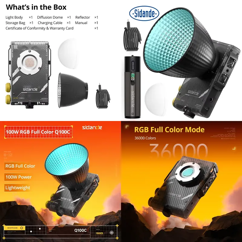 Brand For Sidande Q100C Q100Li - Photography With Lighting 评论和价格