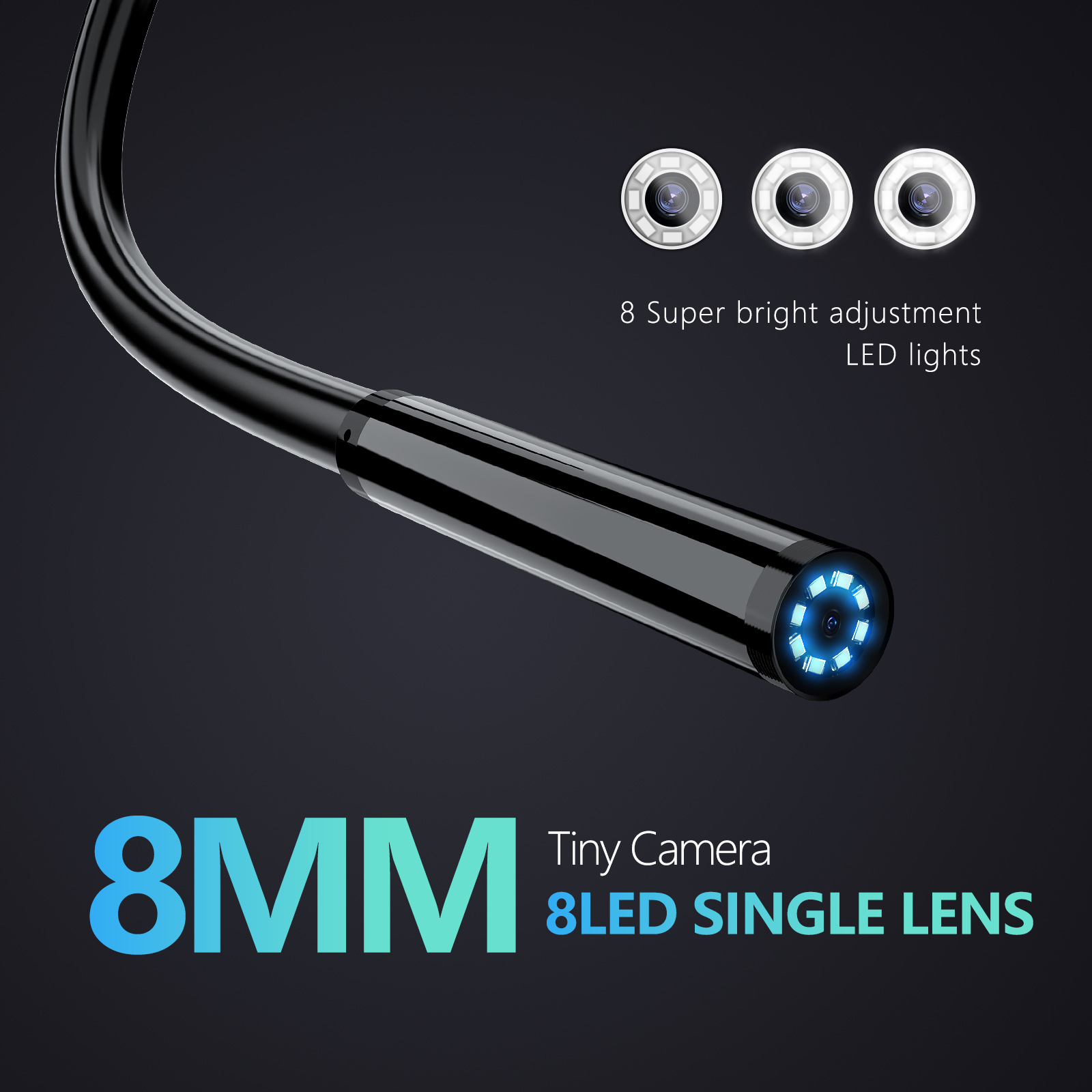 Industrial Endoscope Camera 8m - Photography Lighting Diagram 评论和价格