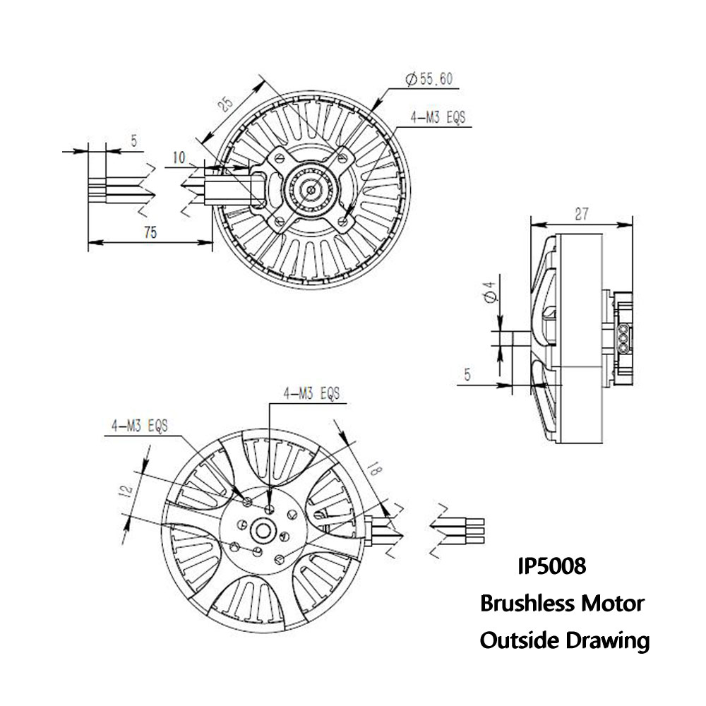APStoreIP5008 KV370 Brushless  - Photography Lighting Material 评论和价格