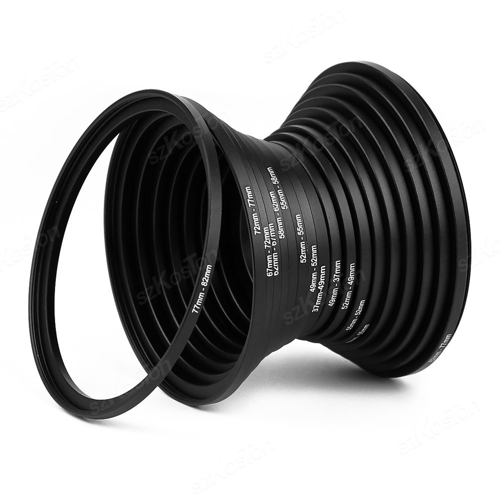 18pcs Camera Lens Filter Step  - Macro Photography Lighting Kit 评论和价格