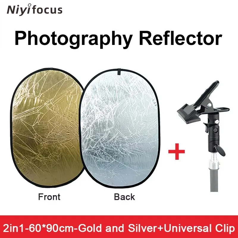 2in1 Round Portable Reflector  - Photography Lighting Diffuser 评论和价格