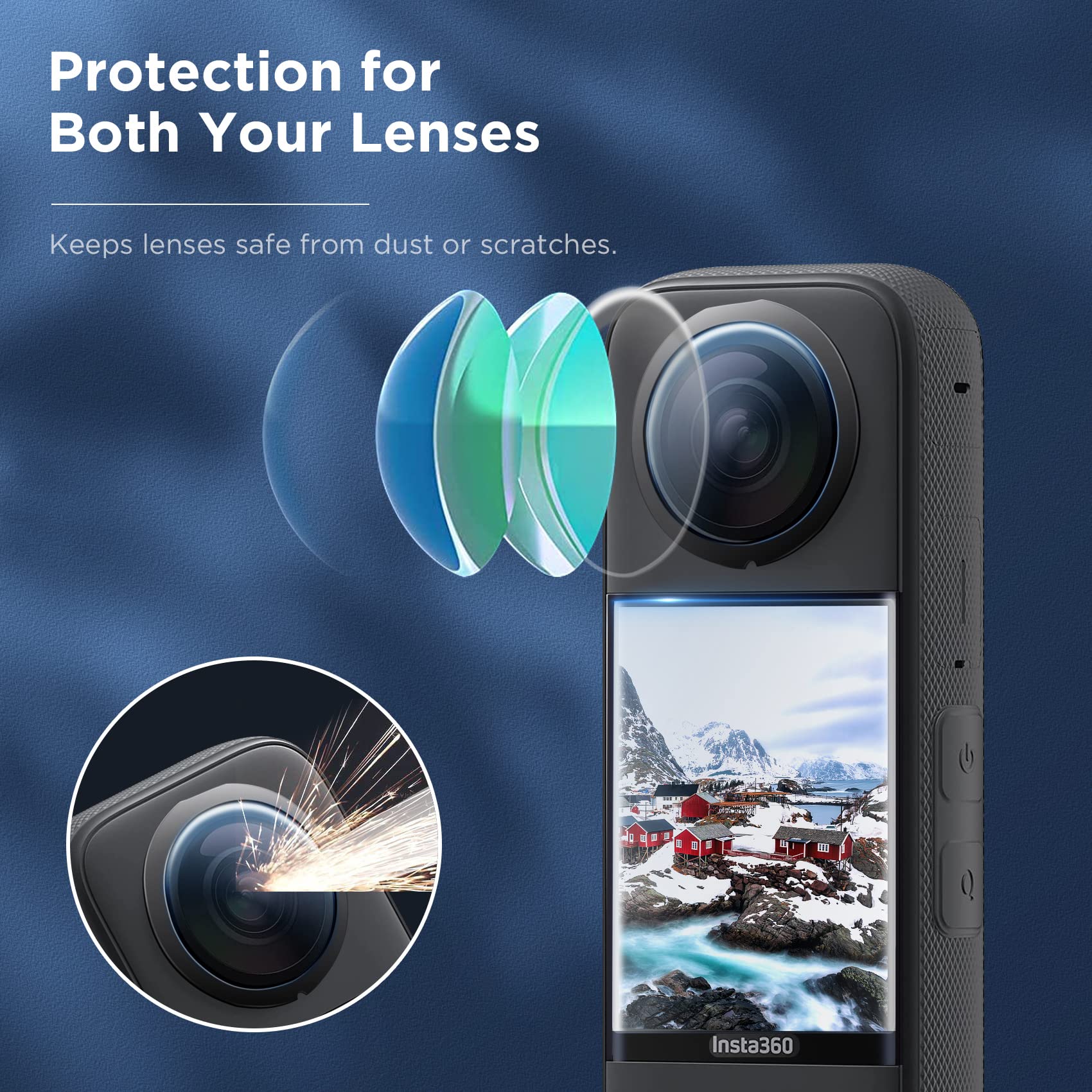 Lens Guard for Insta360 X3 Acc - Insta360 Camera X3 评论和价格