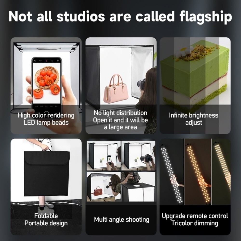 45/65cm LED Soft Light Box Min - Photography Lighting And Background 评论和价格