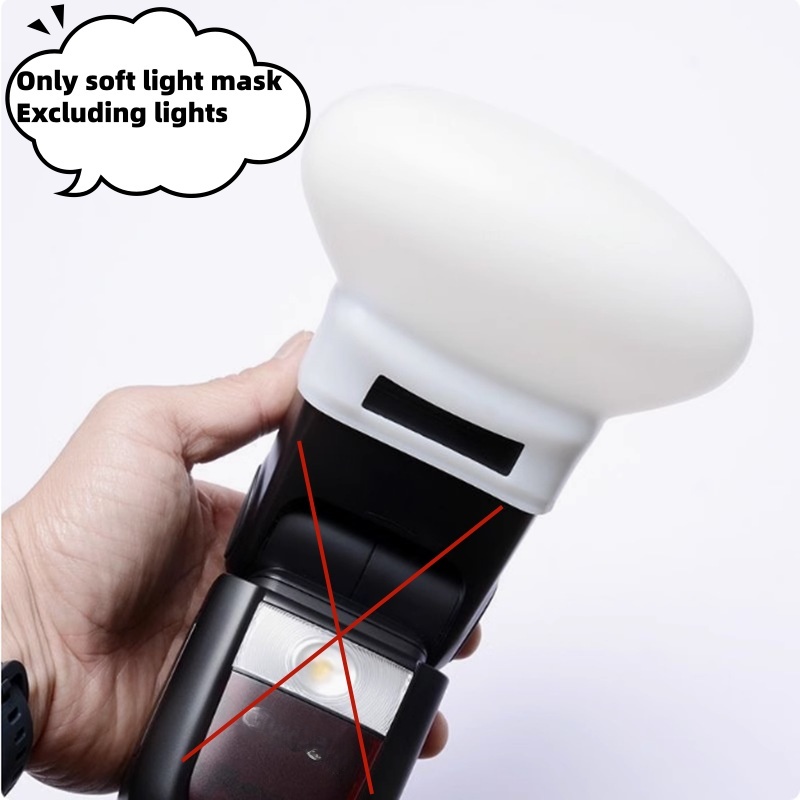 1Pc Diffuser Bounce Dome Soft  - Photography Lighting Diffuser 评论和价格