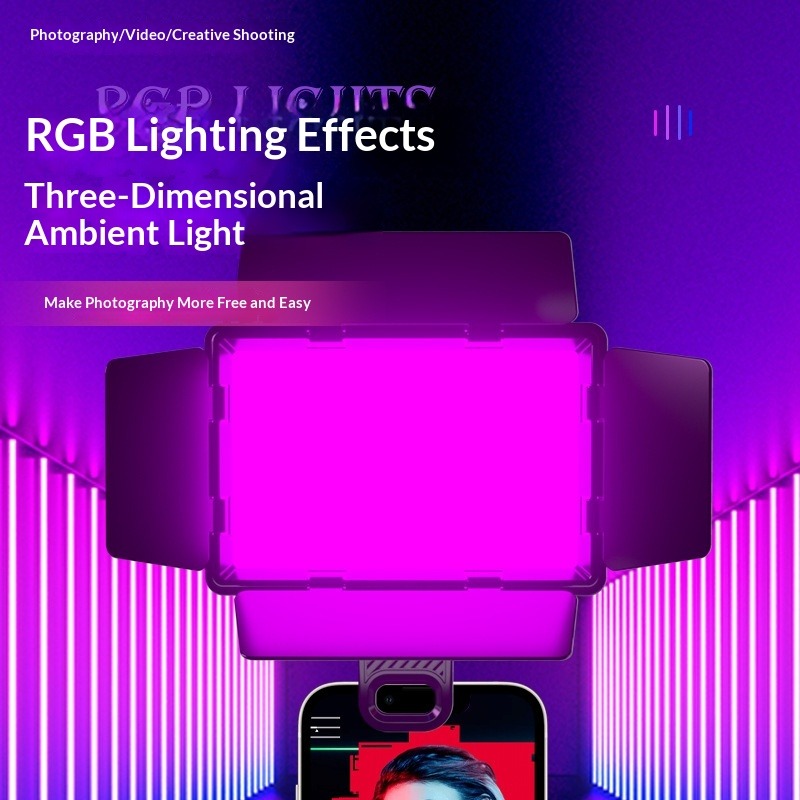 Four-page diffuser RGB fill li - Photography Lighting Diffuser 评论和价格
