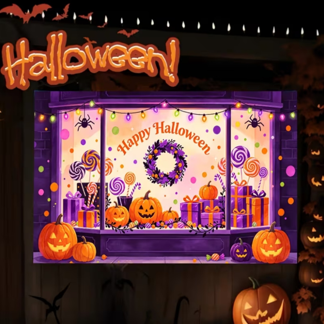 Purple Halloween Shop Theme Pa - Photography Lighting And Background 评论和价格