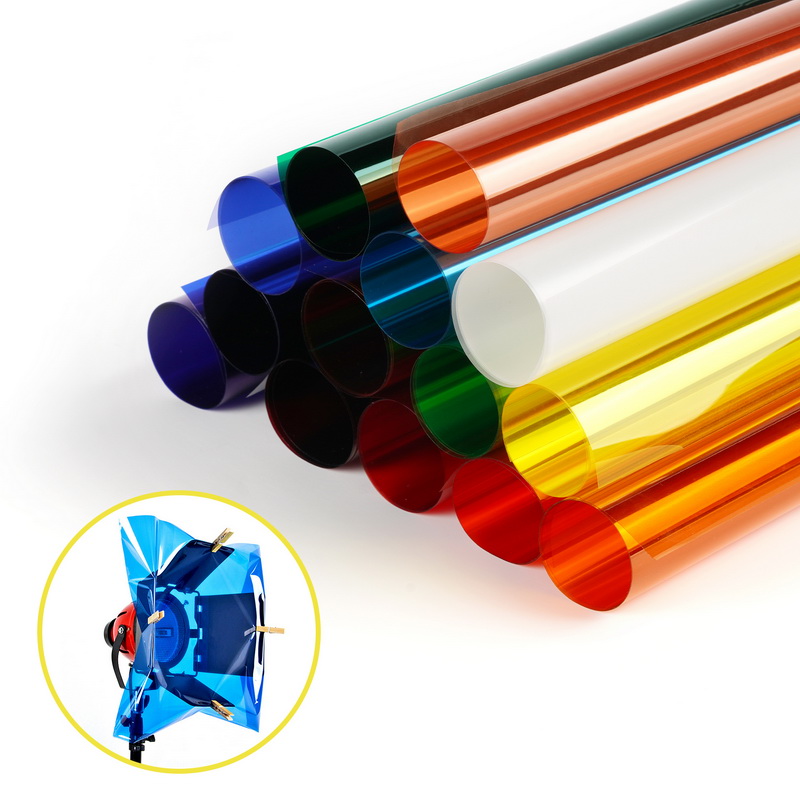 Selens 14 Colors 40*50cm Filte - Photography Umbrella Lighting Kit 评论和价格