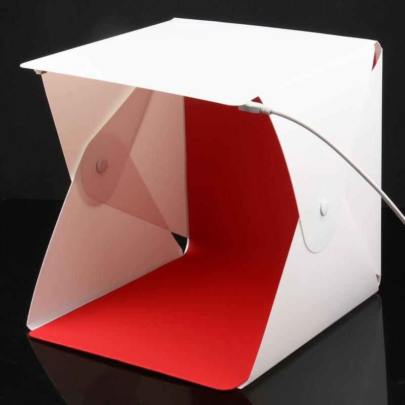 Portable LED Photo Studio Ligh - Photography Lighting And Background 评论和价格