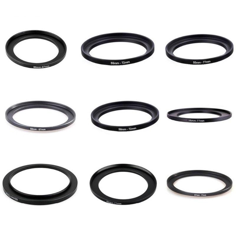 1PCS 40.5-62 55-67 55-72 55-77 - Macro Photography Lighting Kit 评论和价格