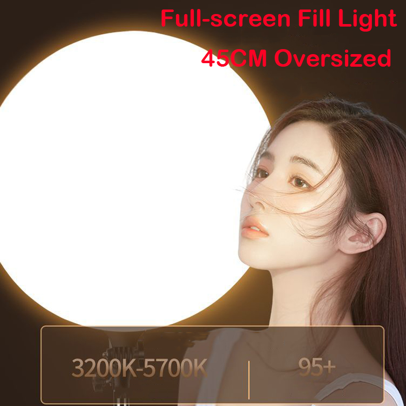 45CM Large Size LED Video Ligh - Photography Umbrella Lighting Kit 评论和价格