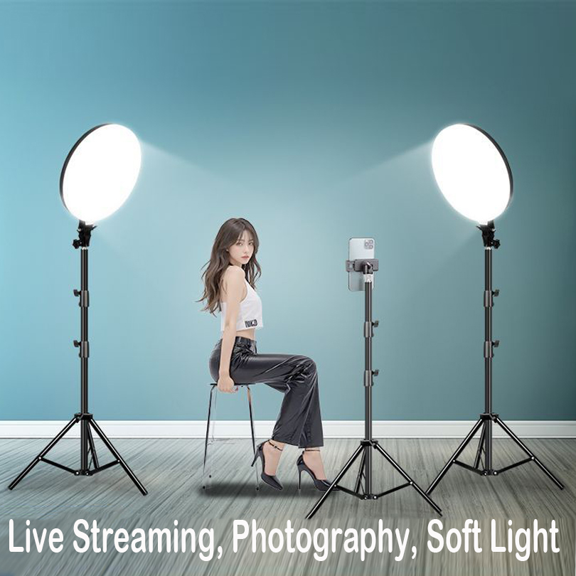45CM Large Size LED Video Ligh - Photography Umbrella Lighting Kit 评论和价格