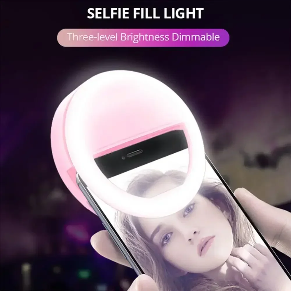 LED Selfie Ring Light Mobile P - Photography Lighting Diagram 评论和价格