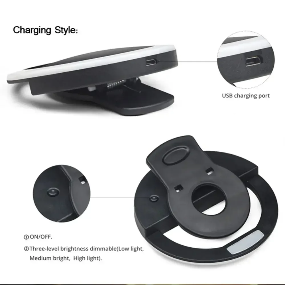 LED Selfie Ring Light Mobile P - Photography Lighting Diagram 评论和价格