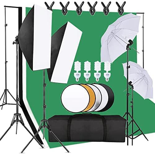 Cost-effective  Photo Studio E - Photography Umbrella Lighting Kit 评论和价格