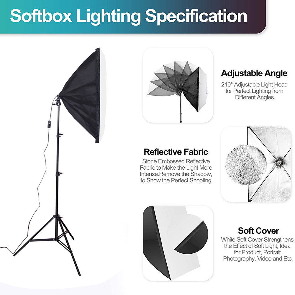 Cost-effective  Photo Studio E - Photography Umbrella Lighting Kit 评论和价格