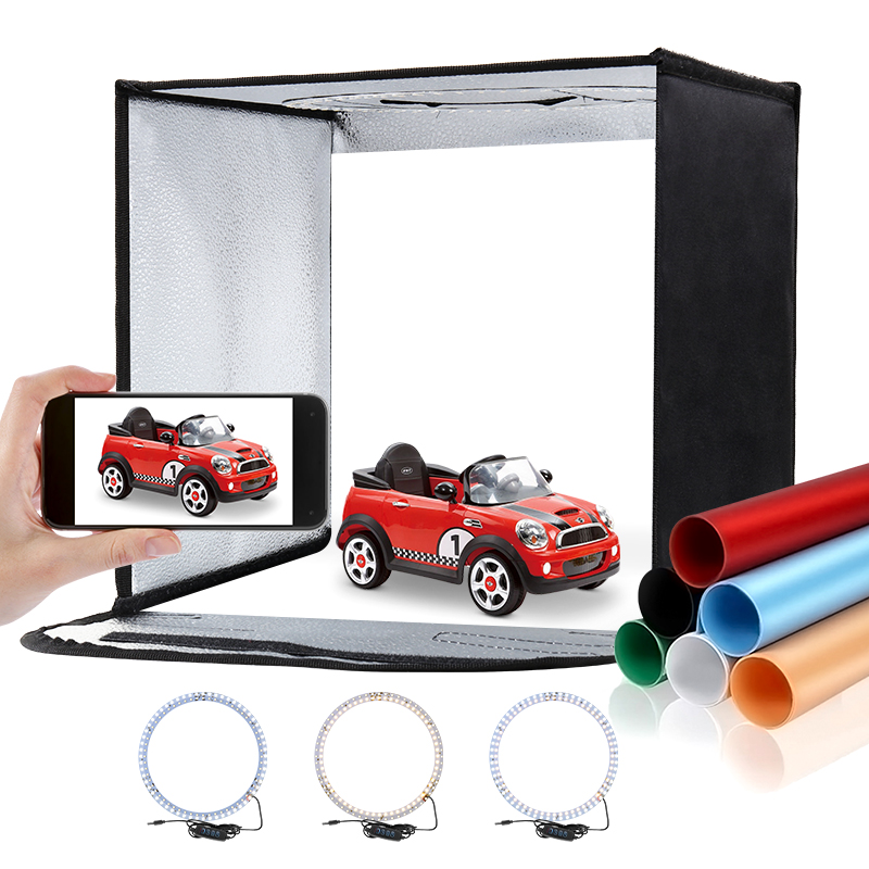 11.8x11.8inch Fold Photo Studi - Photography Led Lighting Kit 评论和价格