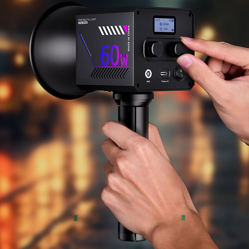 60W RGB Video Light Portable L - Photography Lighting And Background 评论和价格