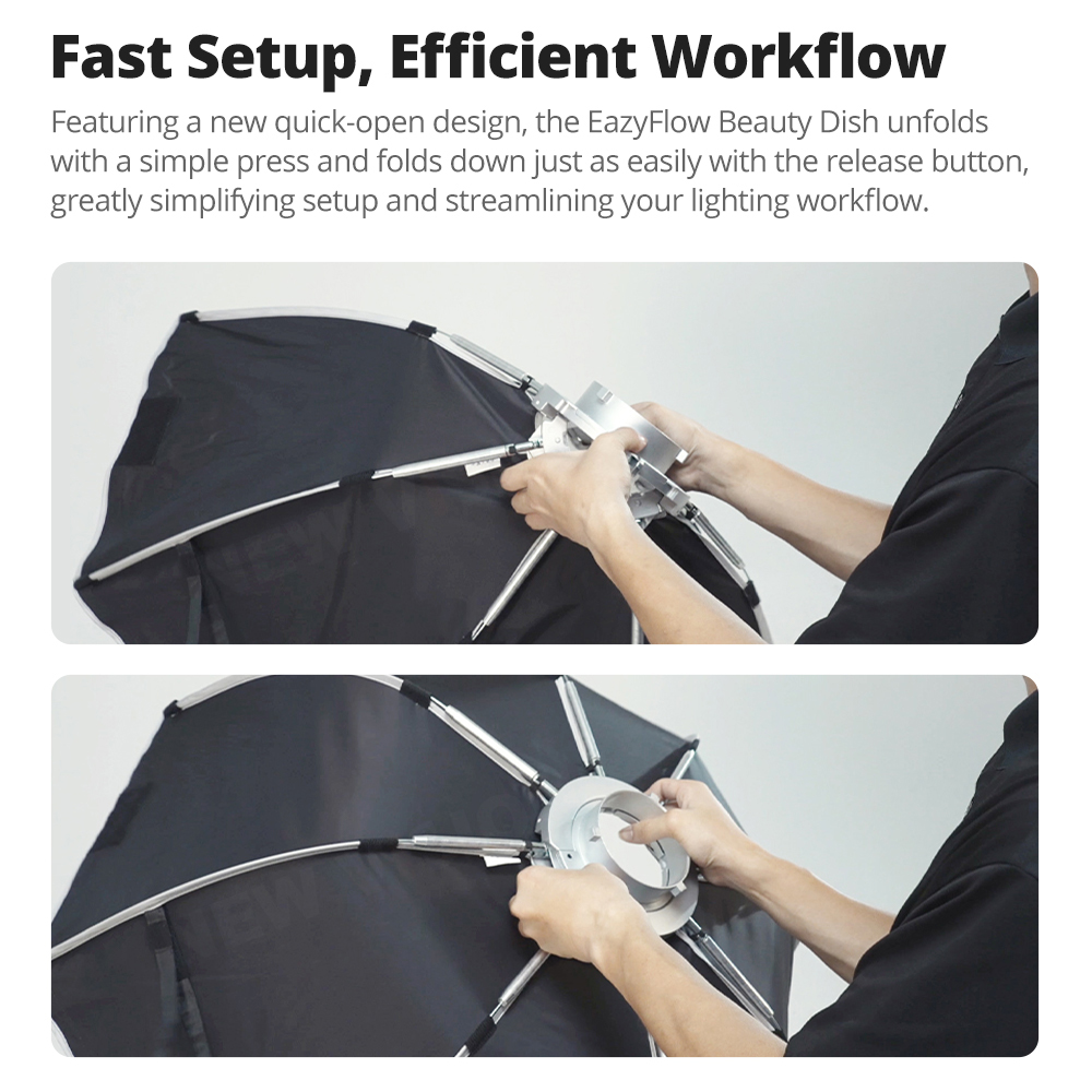 New Godox EazyFlow Beauty Dish - Photography Lighting For Products 评论和价格
