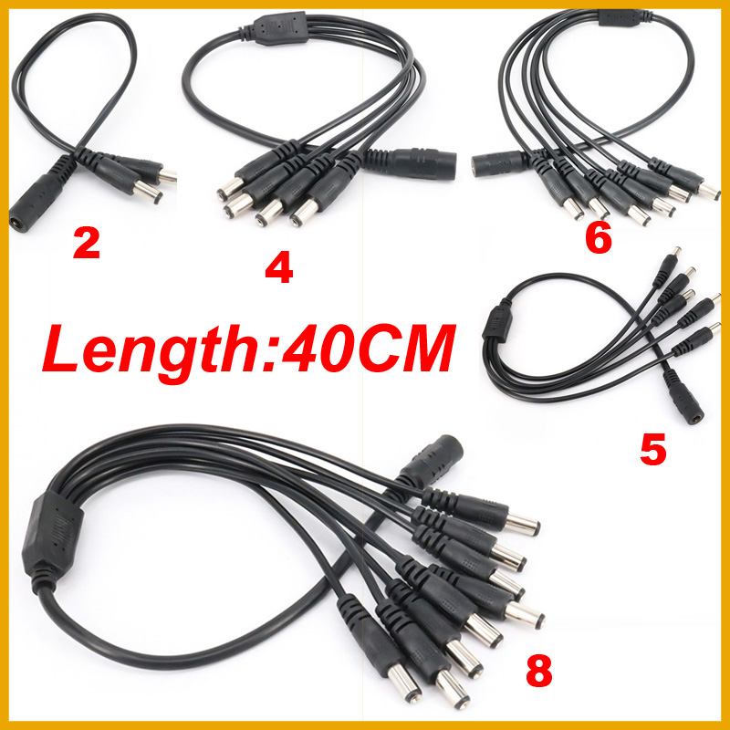 NEW 5.5* 2.1mm 1 to 2/3/4/5/6/ - Photography Led Lighting Kit 评论和价格
