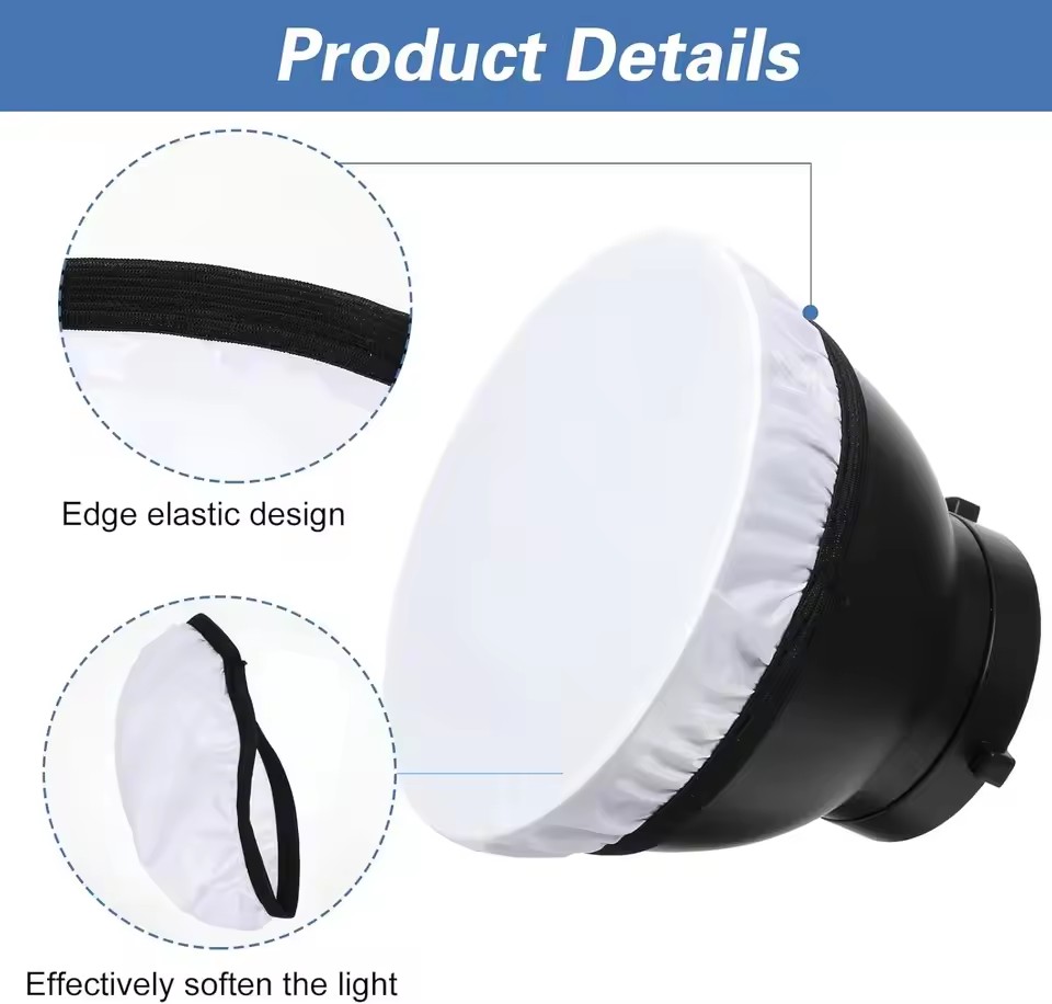 1/3/5/10Pcs 7inch Photography  - Photography Lighting Diffuser 评论和价格
