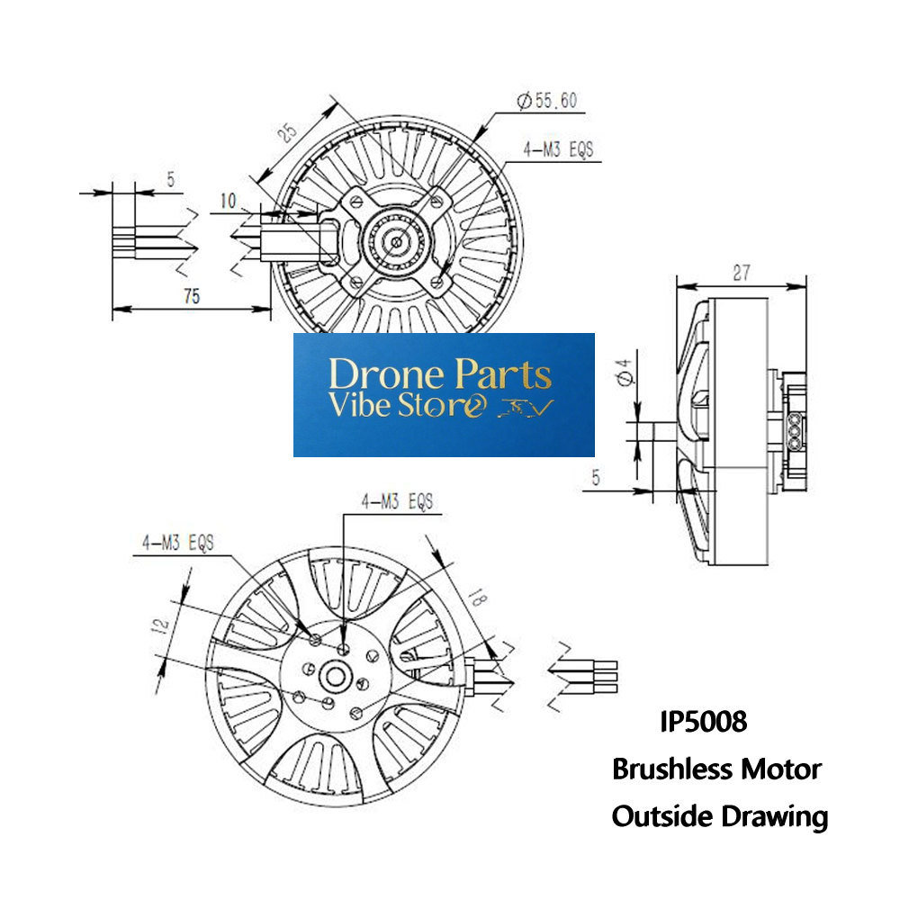 DParts1IP5008 KV370 Brushless  - Photography Lighting Material 评论和价格