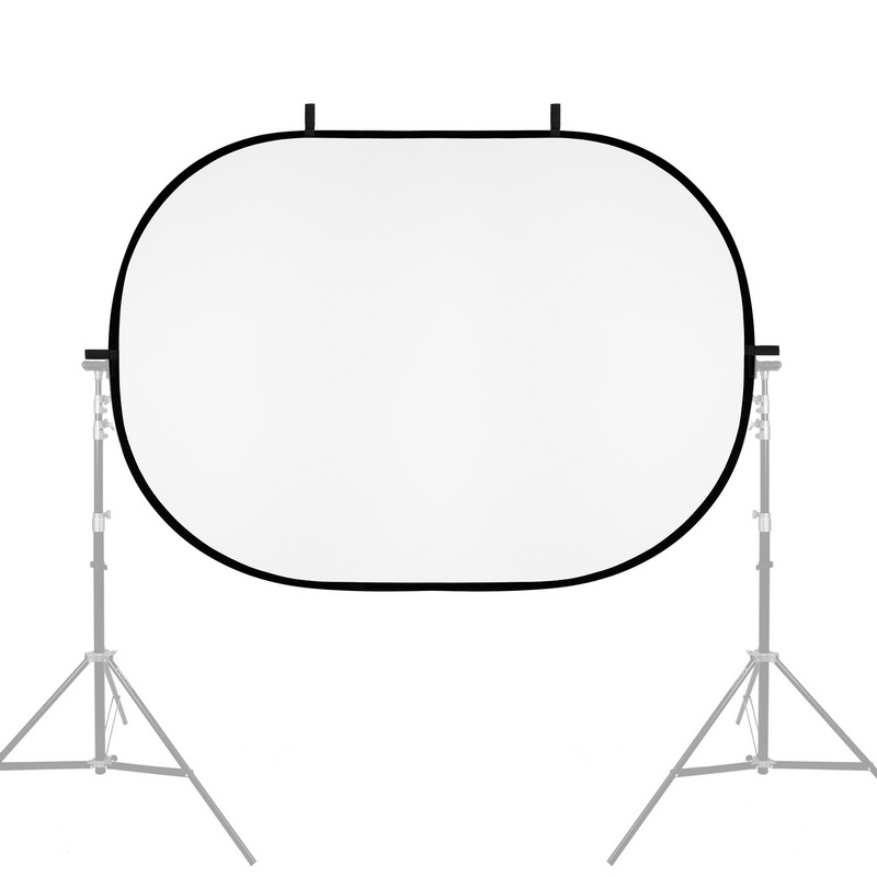 100X150CM Foldable Oval Reflec - Photography Lighting Diffuser 评论和价格