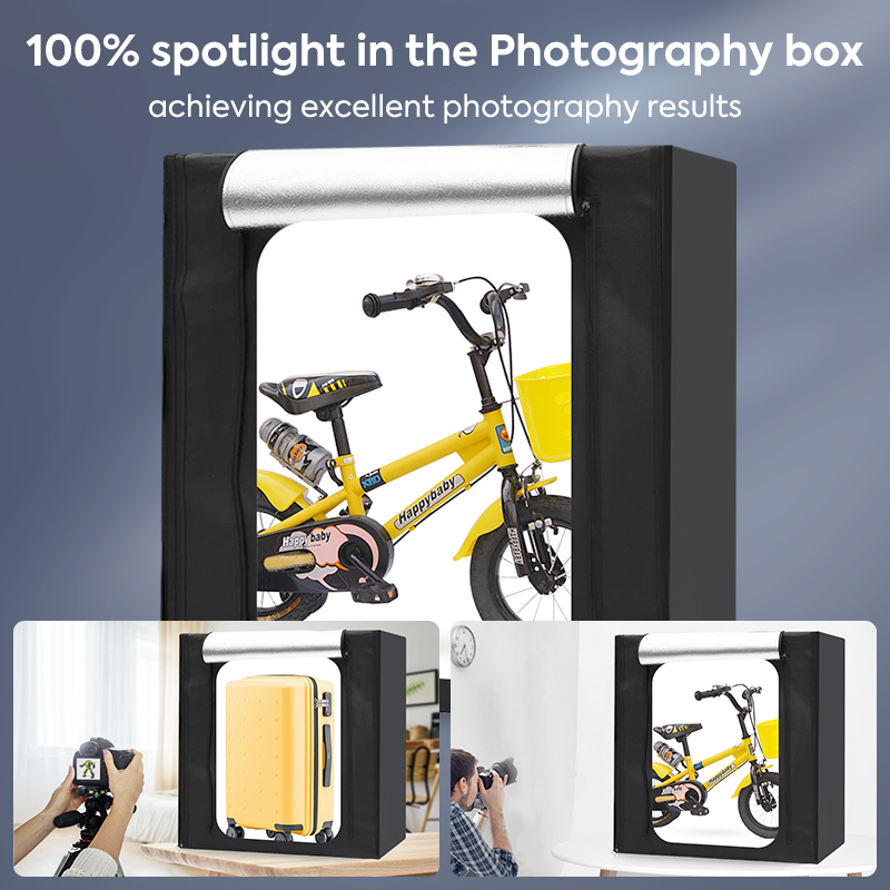 Photo Studio Photo Box Kit,120 - Photography Led Lighting Kit 评论和价格