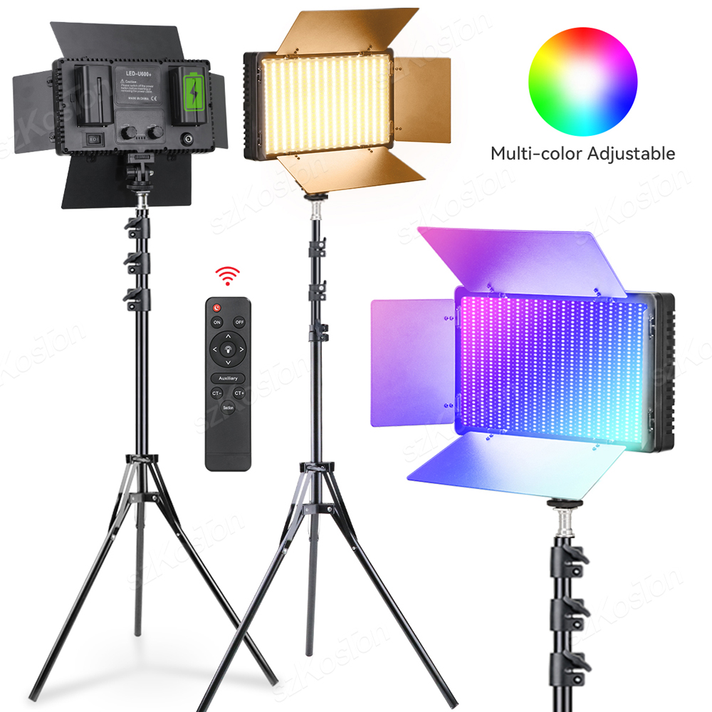 RGB Photography Video LED Fill - Photography Umbrella Lighting Kit 评论和价格