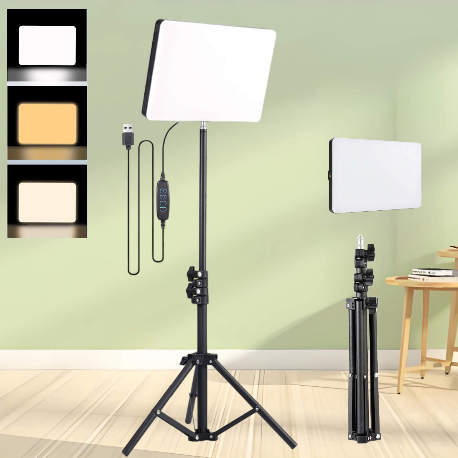 Live Streaming Ring Light Set: - Photography Lighting For Products 评论和价格