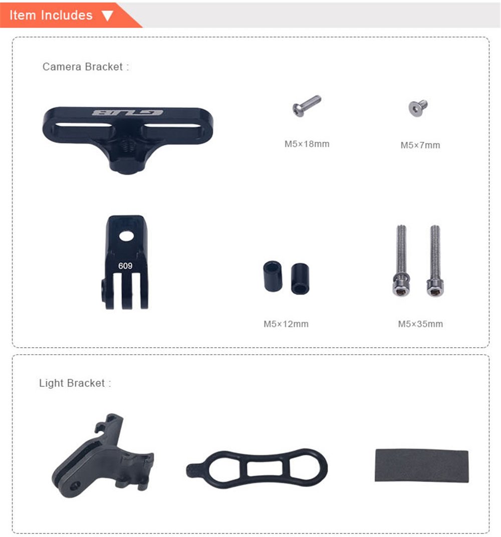 GUB 609 Aluminum Bike Holder A - Photography Lighting Gear 评论和价格